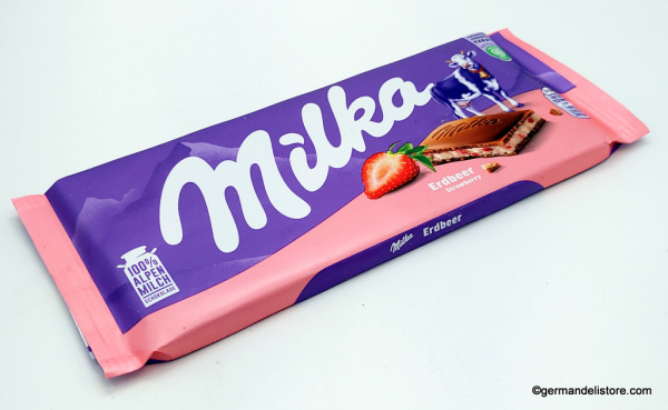 Socola Milka Strawberry Nội Địa Đức 100 g