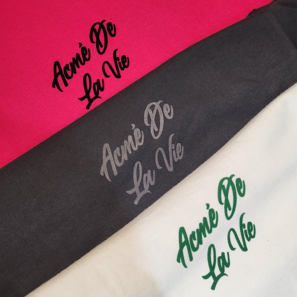 Áo Thun AD.LV SCRIPT LOGO PRINTING - Unisex Nam Nữ Authenitc - Shipped Korea