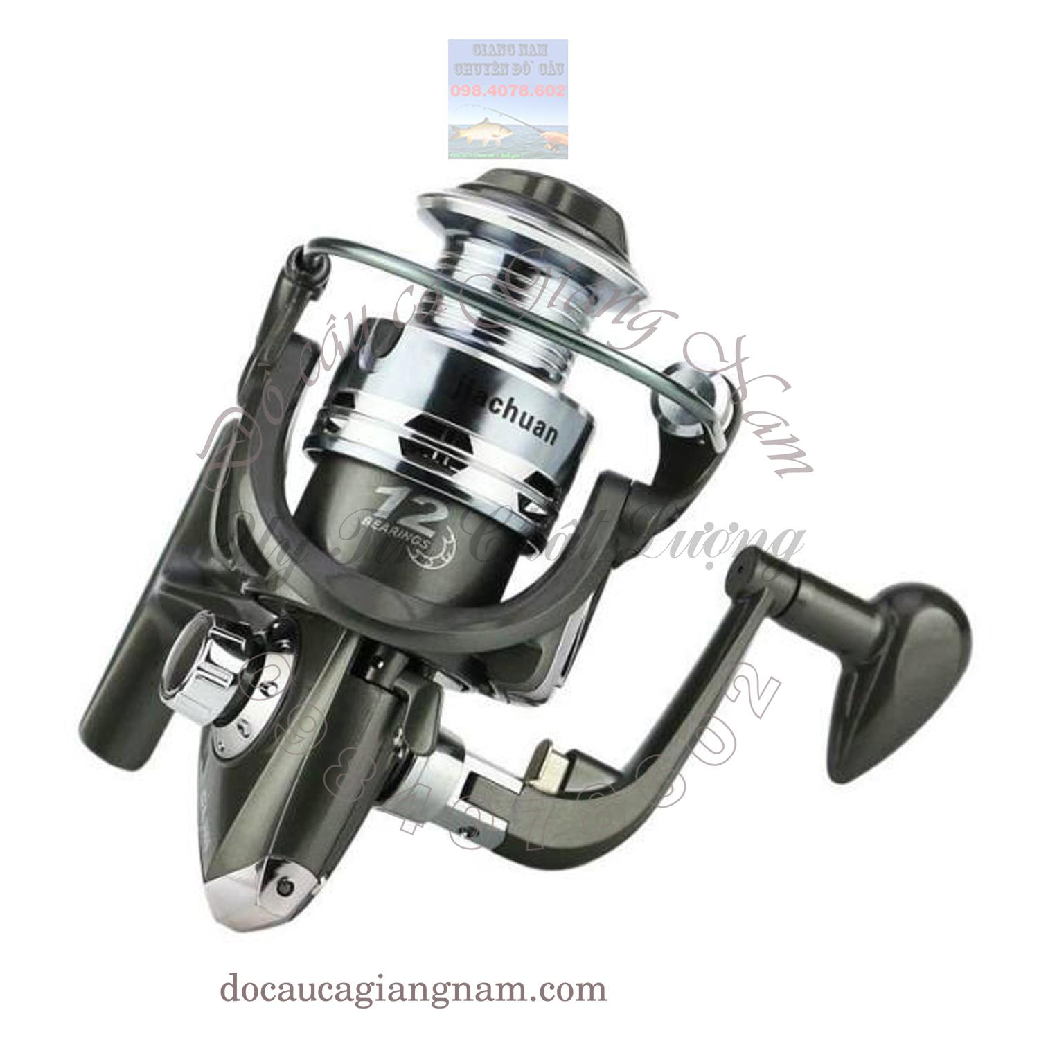 Máy câu cá Jiachuan CL 12 bạc đạn ( đồ câu cá Giang Nam )