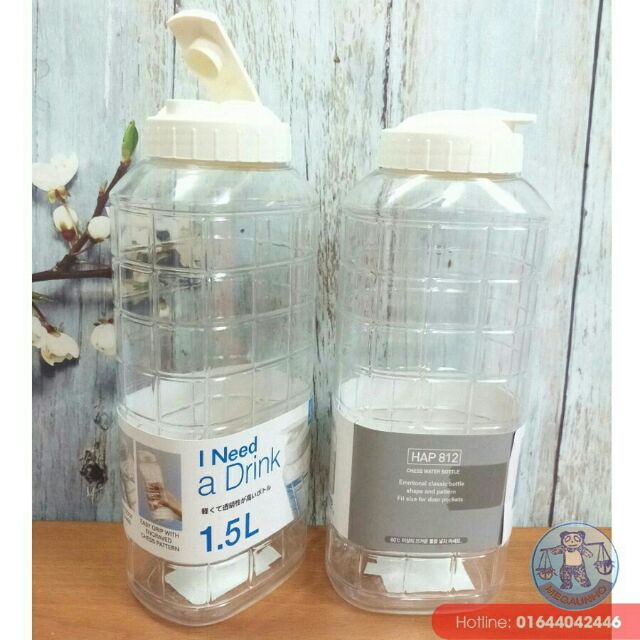 Bình Đựng Nước Lock & Lock 1 Lít/1,5 Lít