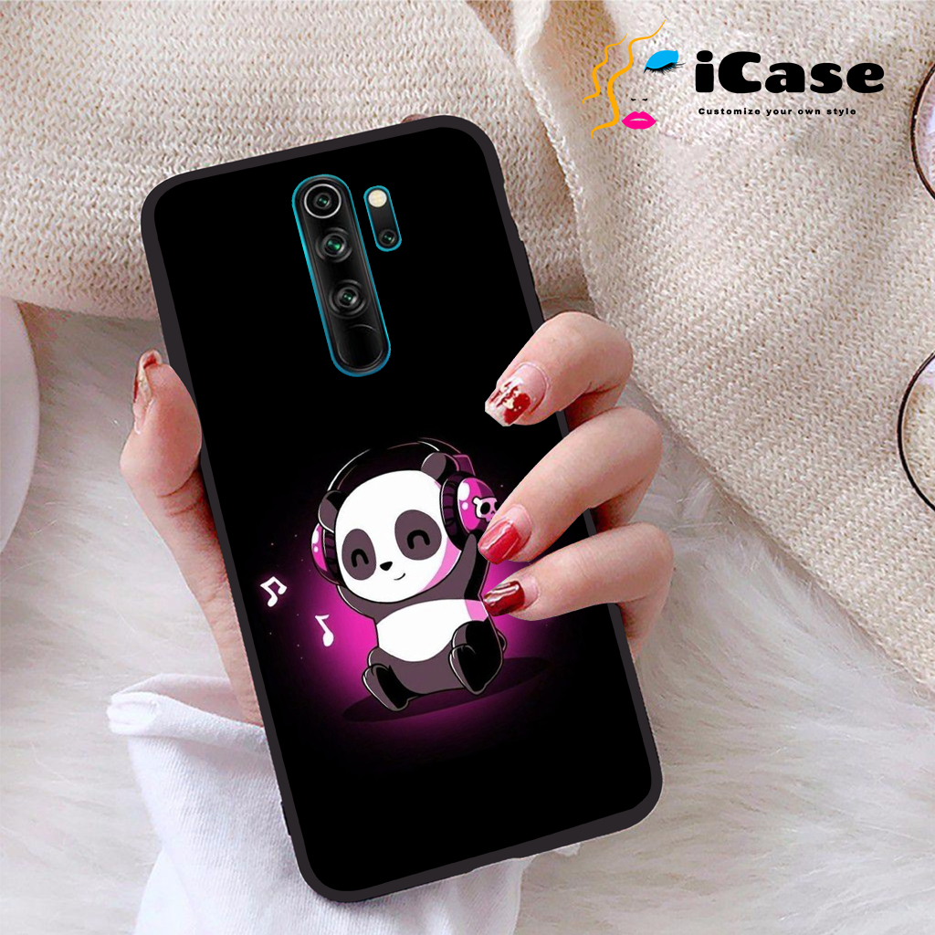 Ốp lưng Xiaomi Redmi Note 8 Pro viền dẻo TPU BST Panda