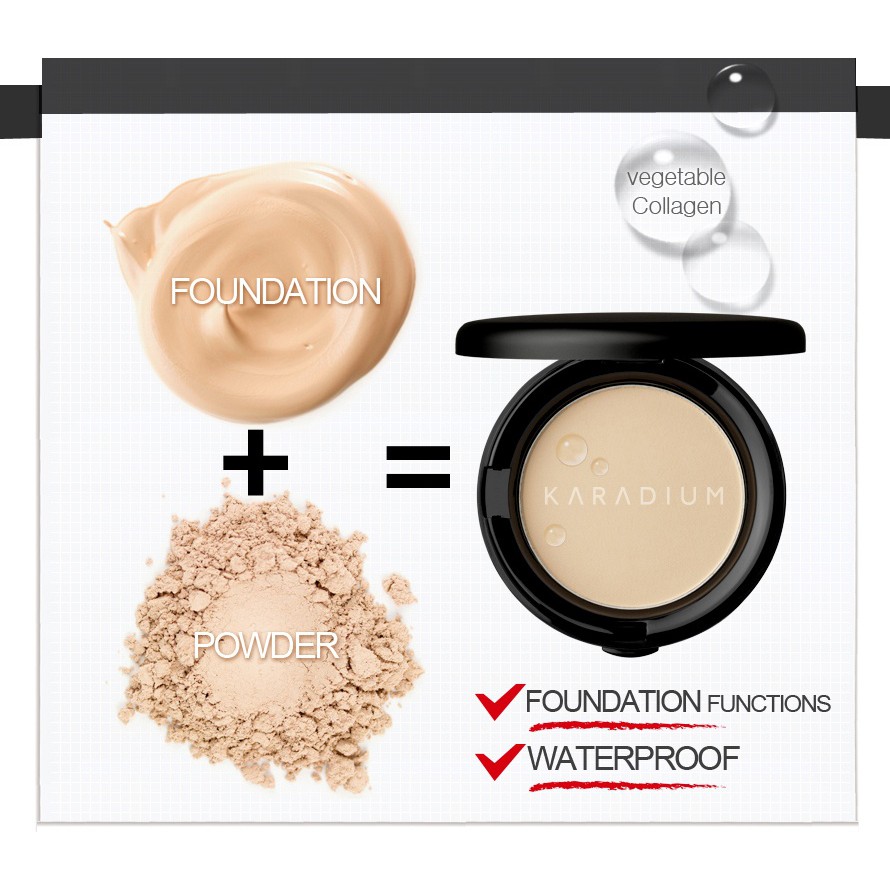 Phấn Phủ Kiềm Dầu Karadium Collagen Smart Sun Pact Mẫu Mới