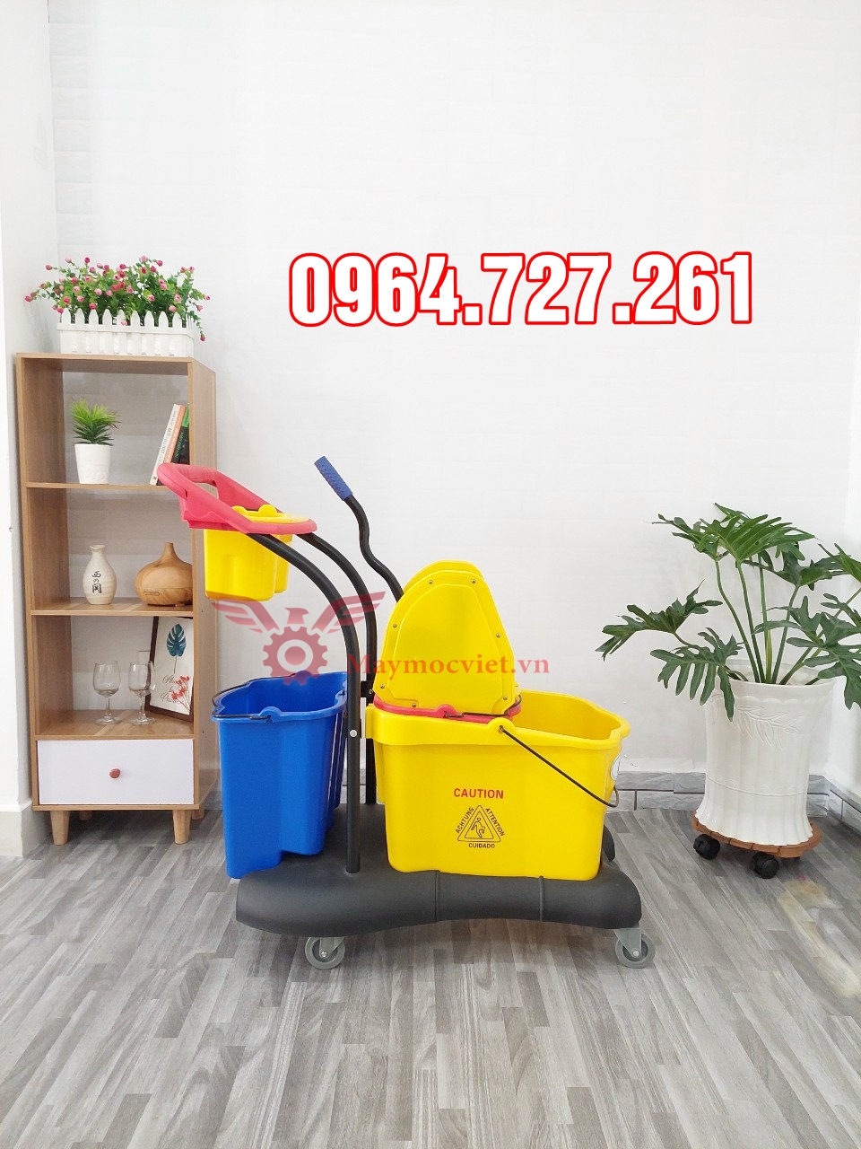 Xe vắt nước cây lau nhà Hiclean HC 086