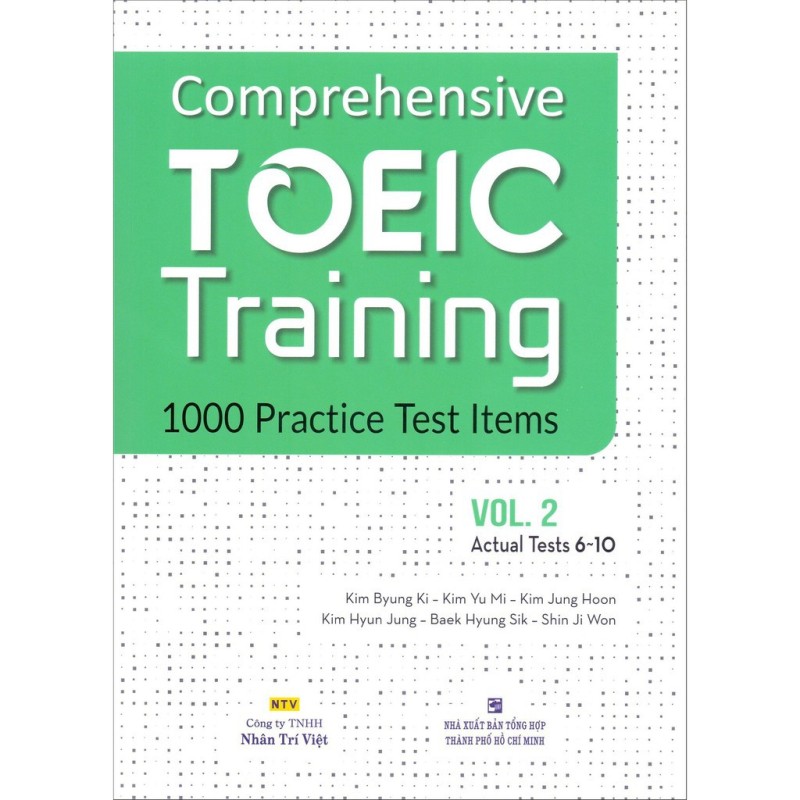 NS Minh Tâm - Sách - Comprehensive Toeic Training 1000 Practice Test Items (Vol 2) - Kèm CD