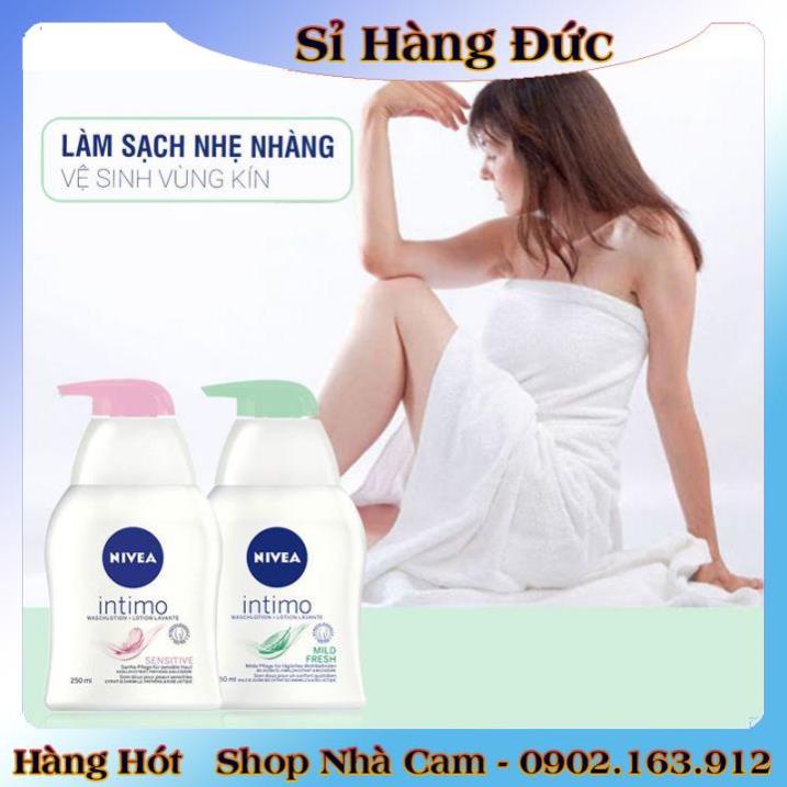 [Chính Hãng ĐỦ BILL] DUNG DỊCH VỆ SINH PHỤ NỮ NIVEA ĐỨC 250ML