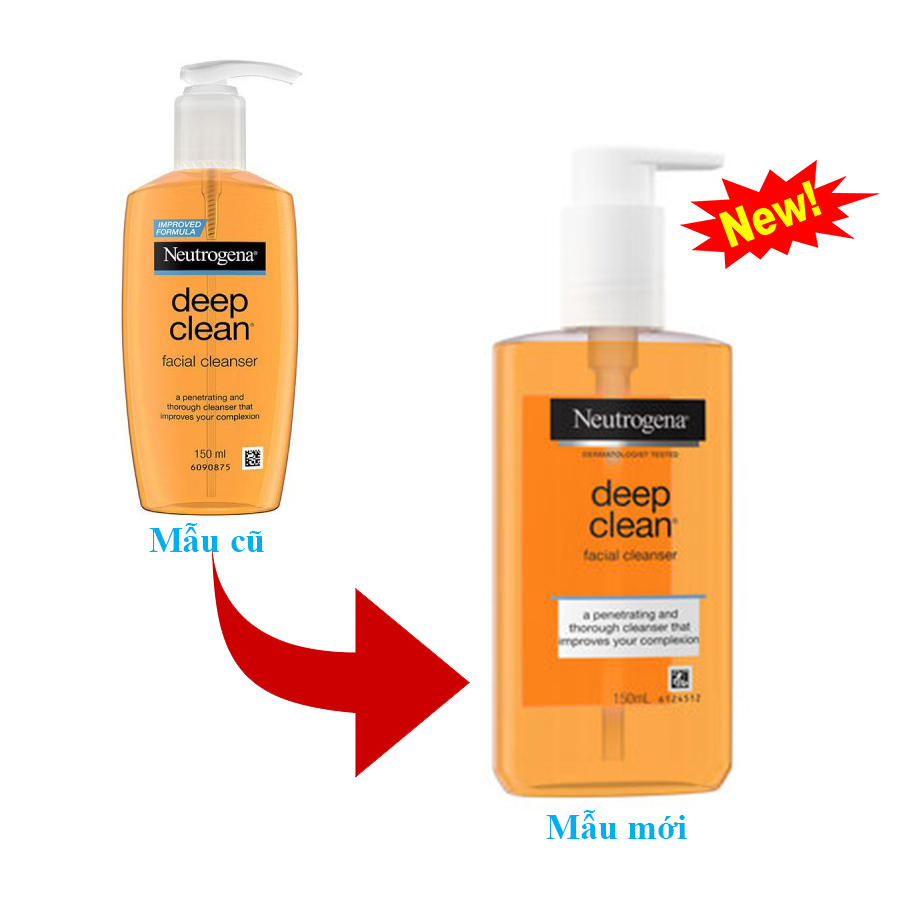 Neutrogena Facial Cleanser Deep Clean 150ml