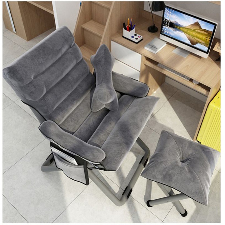 Ghế tựa lưng thư giãn + kèm gác chân