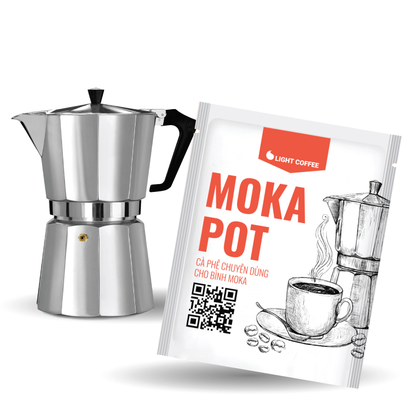 [HCM]Cà phê pha Mokot Light Coffee - túi 15gr