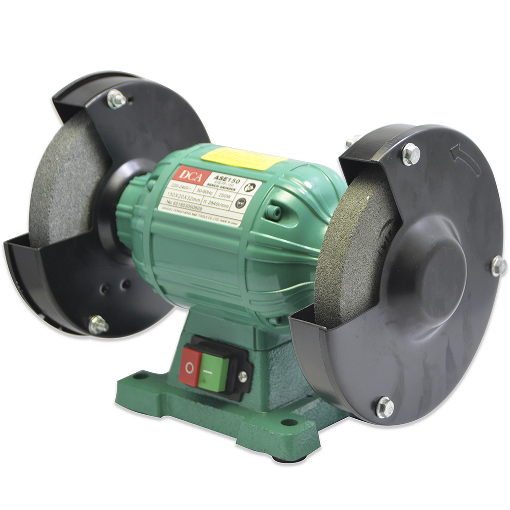 MÁY MÀI HAI ĐẦU 250W DCA ASE150 [CHÍNH HÃNG] MÁY MÀI 2 ĐÁ [RẺ]