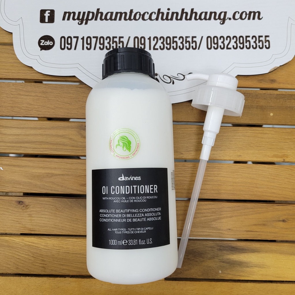Dầu Gội xả Davines dưỡng ẩm absolute OI 1000ml
