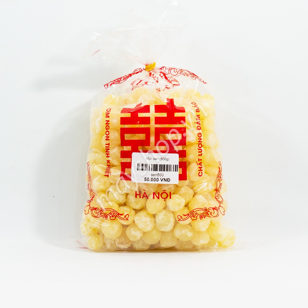 Mứt hạt sen, mứt sen (500g)