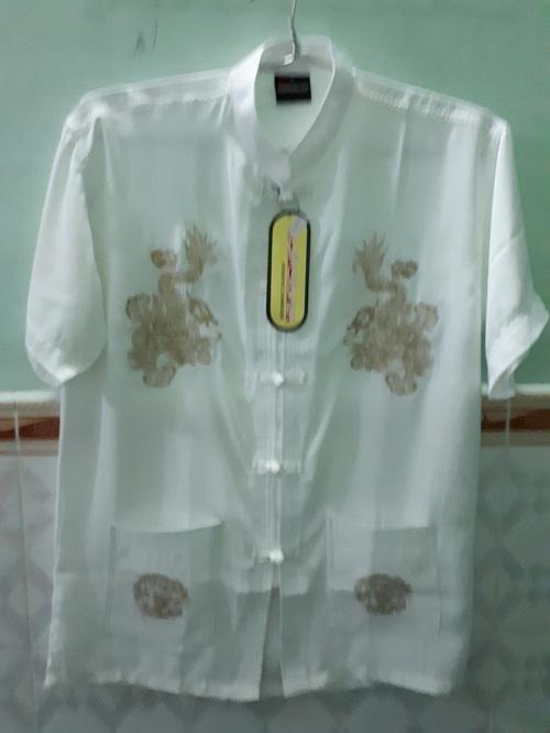 Áo sơ mi nam cổ tàu