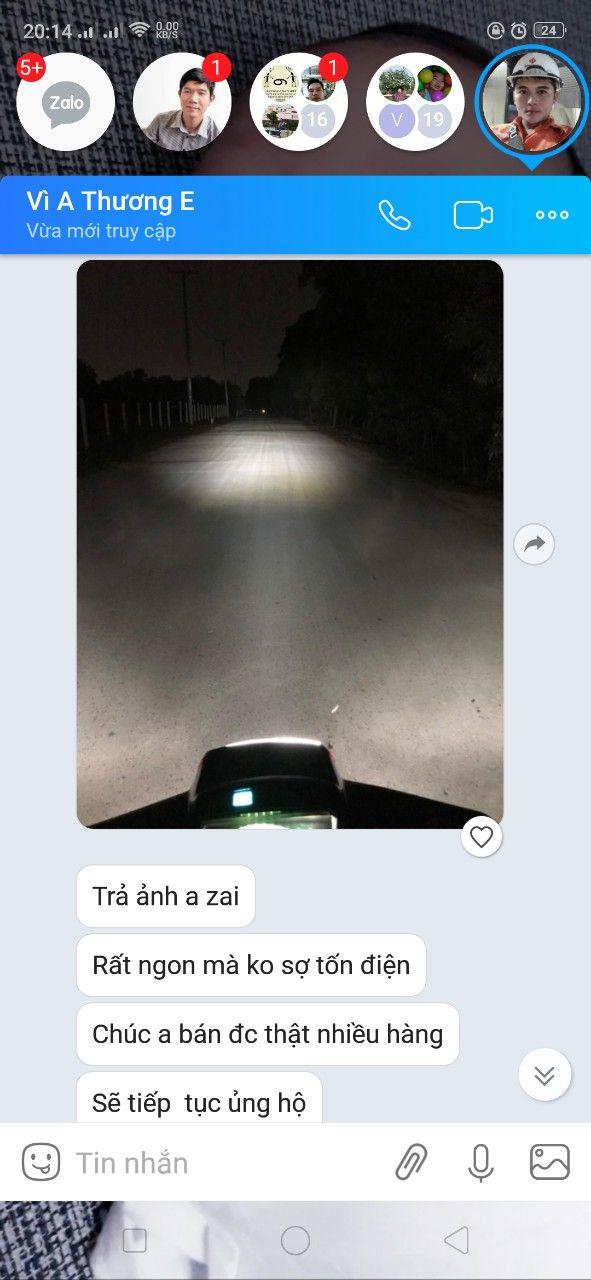 Bóng đèn led siêu sáng cho xe Dream