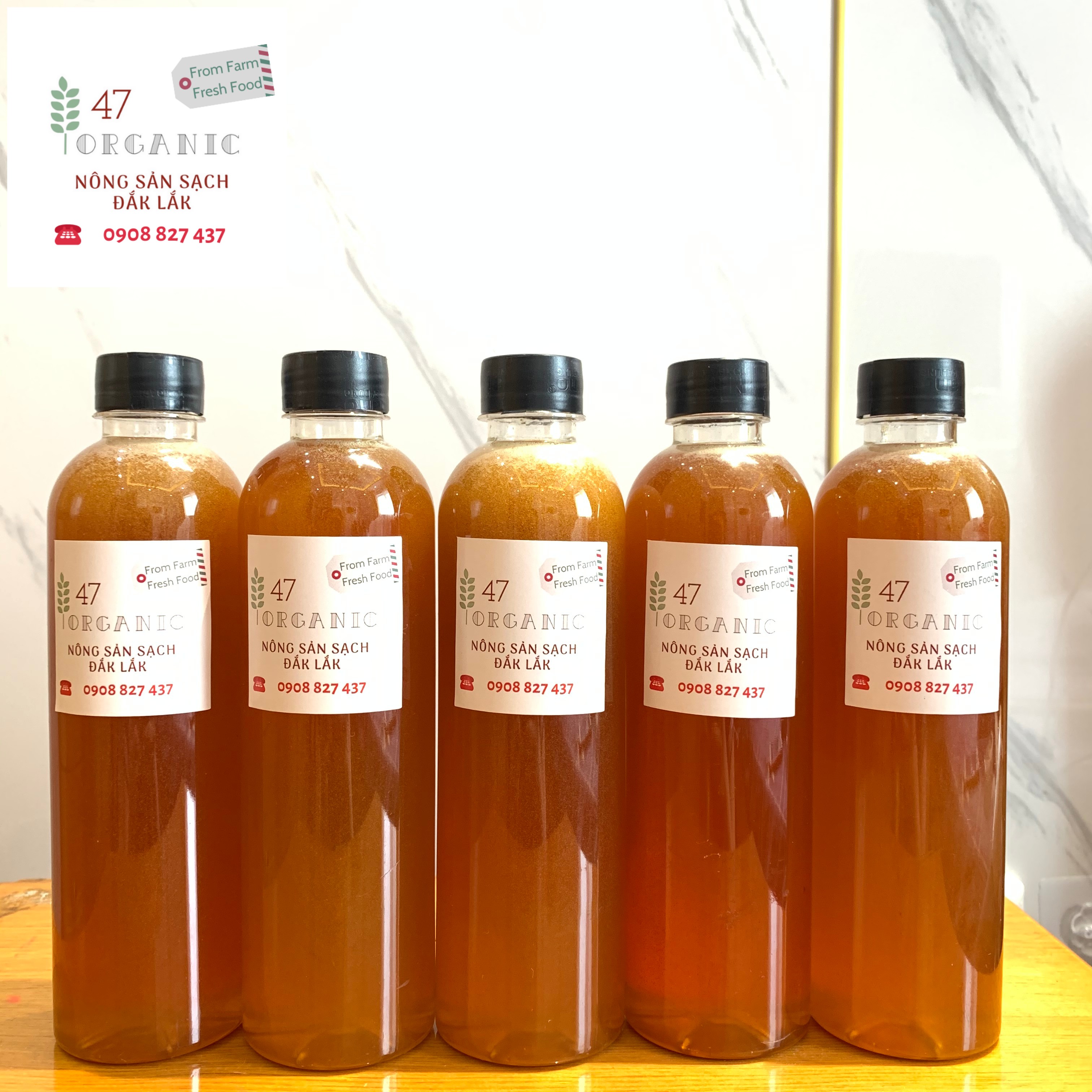[HCM]500ML MẬT ONG HOA CÀ PHÊ NGUYÊN CHẤT