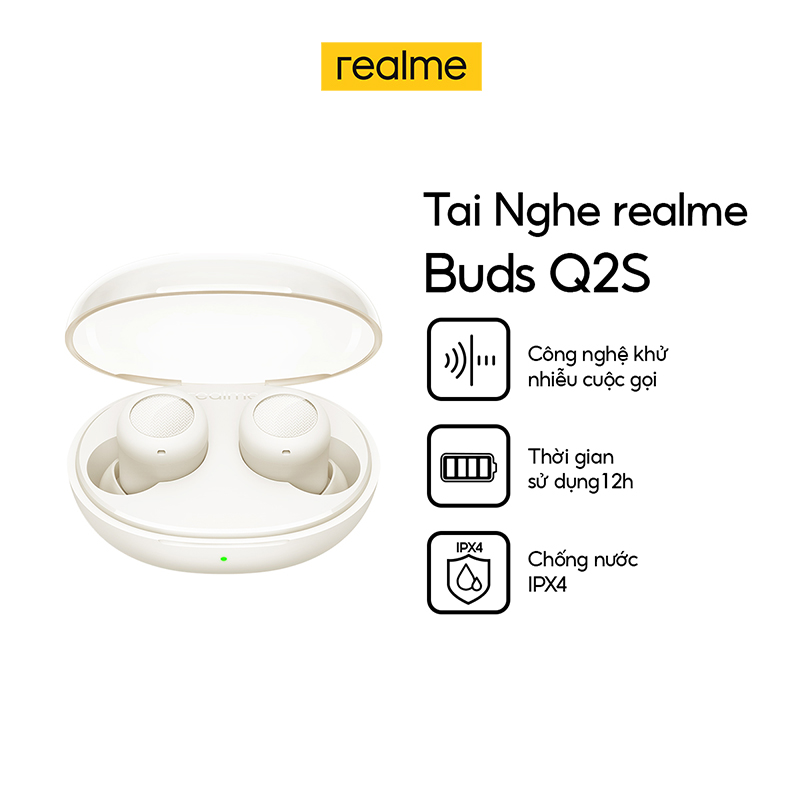 Tai nghe Bluetooth không dây realme Buds Q2s