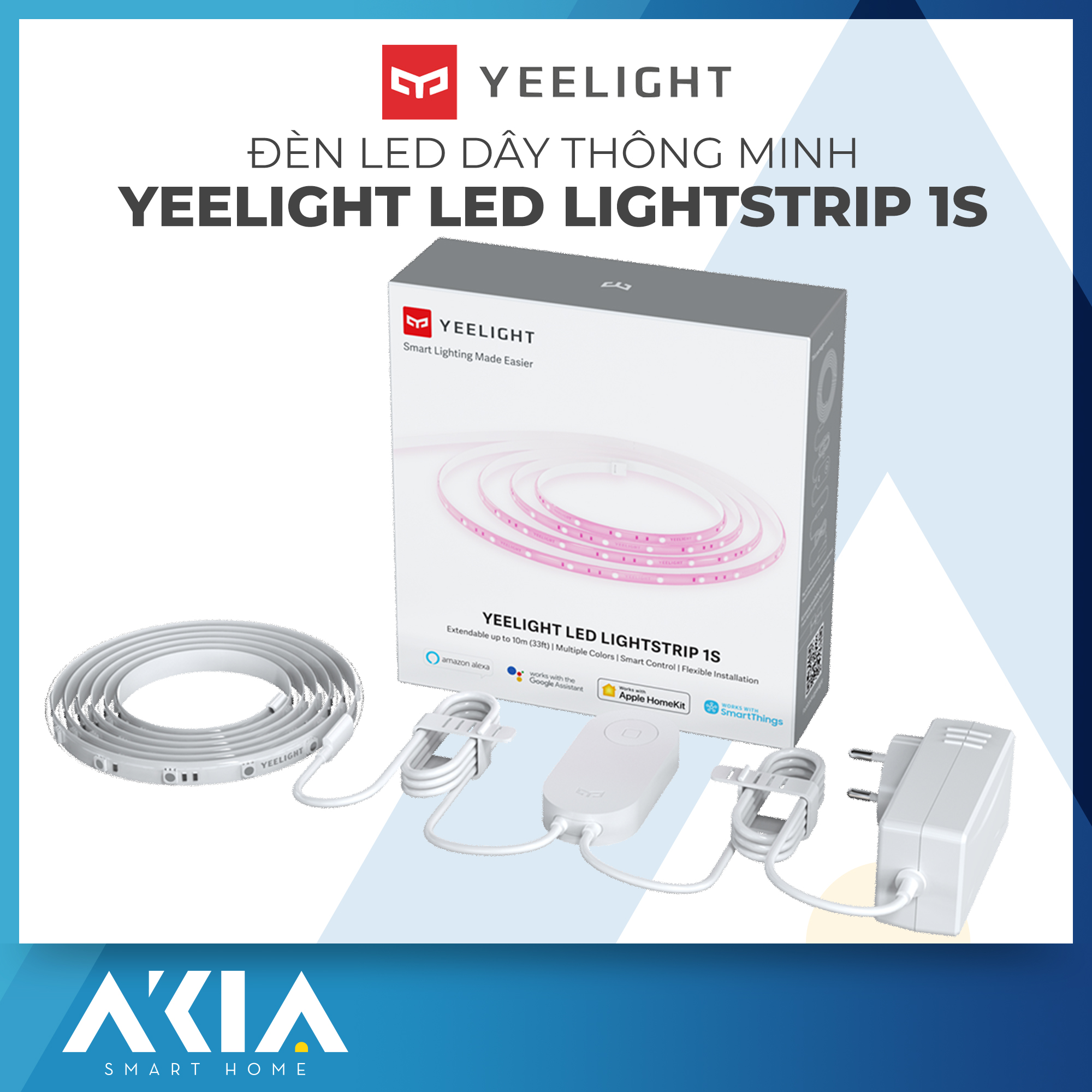 Đèn Led Dây Yeelight Lightstrip 1S phiên bản Quốc Tế YLDD05YL và YLOT01YL