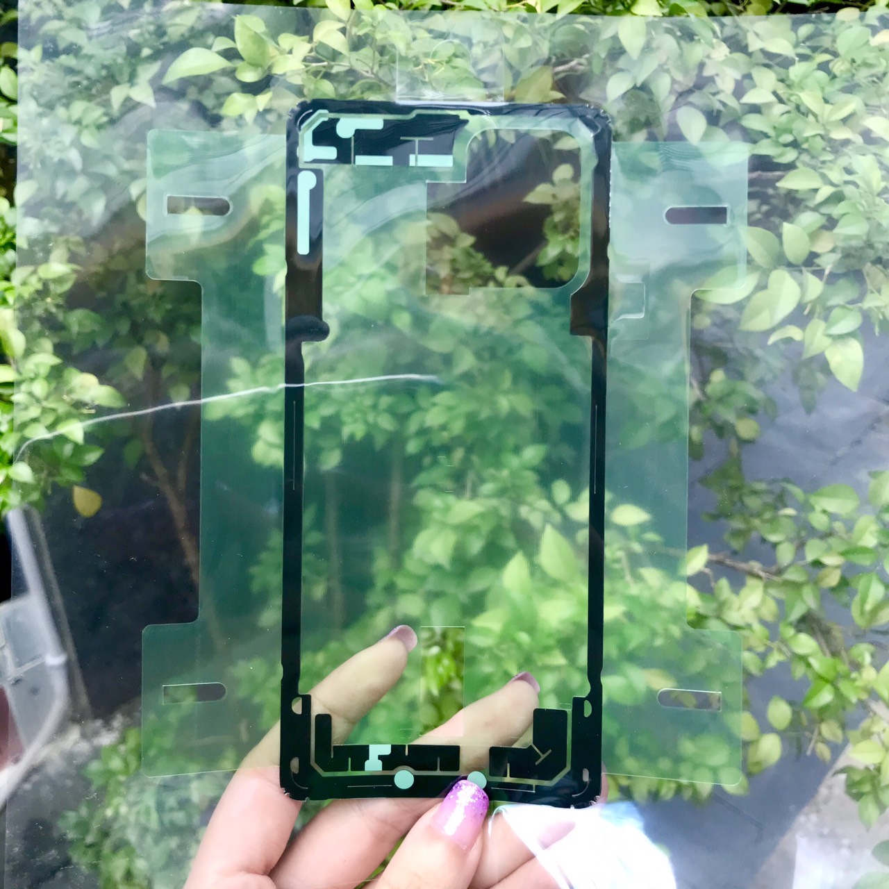 Ron ép kính, chống nước Samsung Note 10 Plus