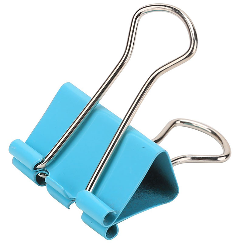 Kẹp bướm màu 25mm 8554 A (Deli)