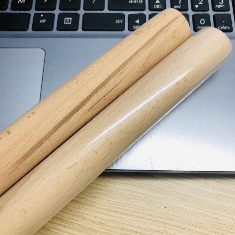 Cây cán bột bằng gỗ 28cm