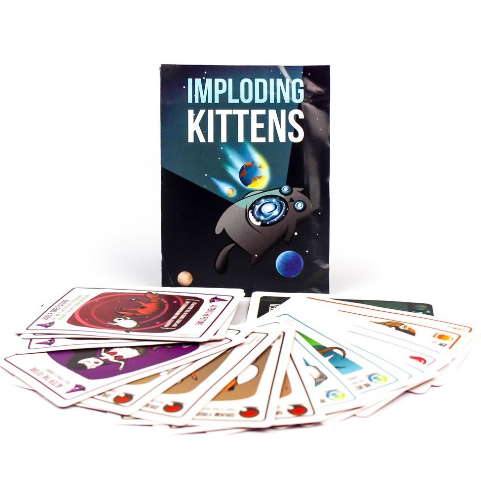 Trò chơi Board Game Mèo Nổ Bản Mở Rộng #3 Imploding Kittens