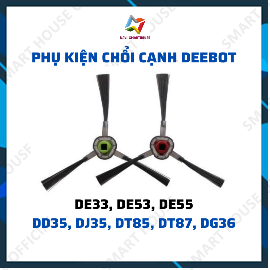 Chổi cạnh Robot hút bụi Debot De53, De55, DD35, DJ35, DT87G, Debot 900, Debot 901