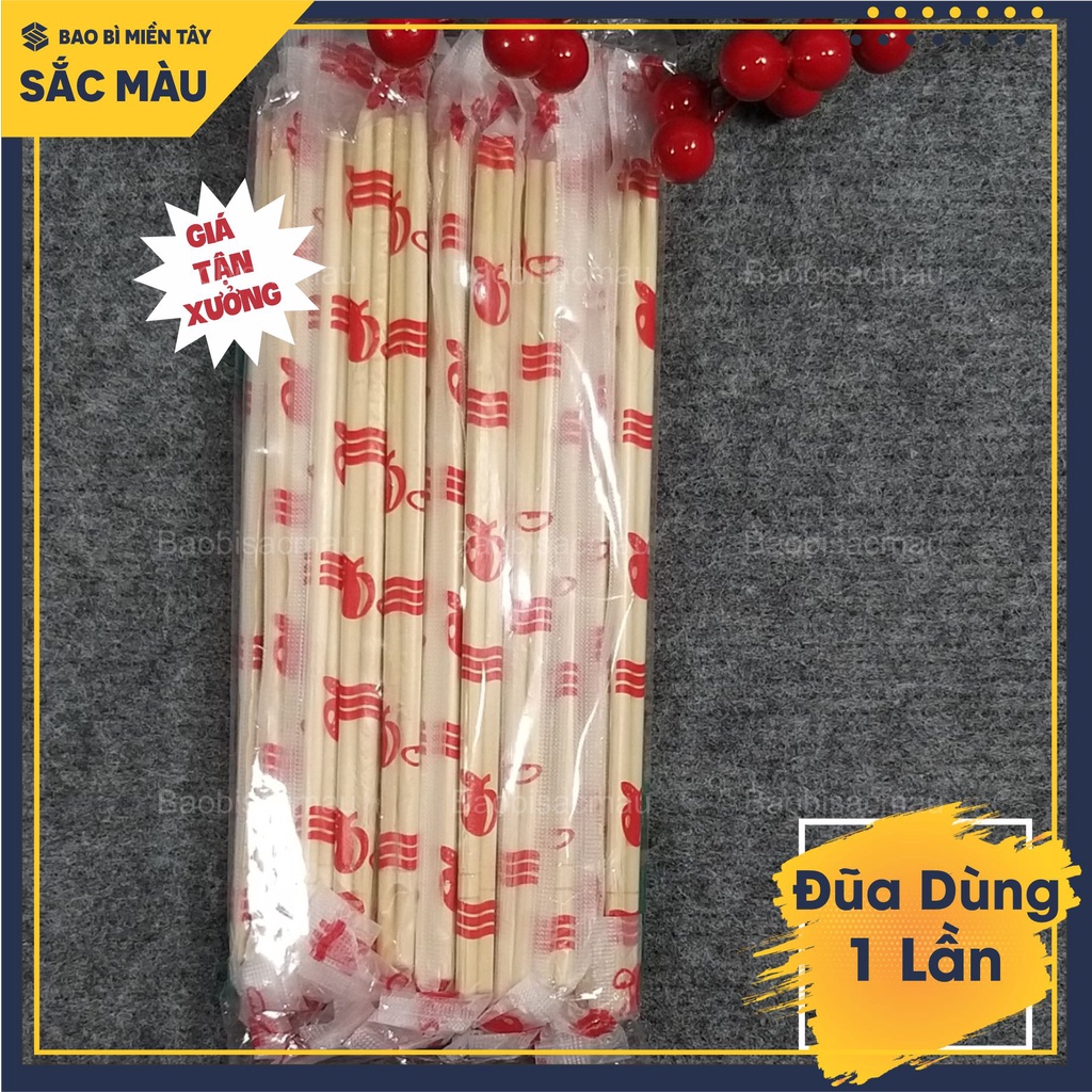 Combo 5 bịch đũa tre dùng 1 lần tiện lợi ( 1 bịch khoảng 30 đôi)