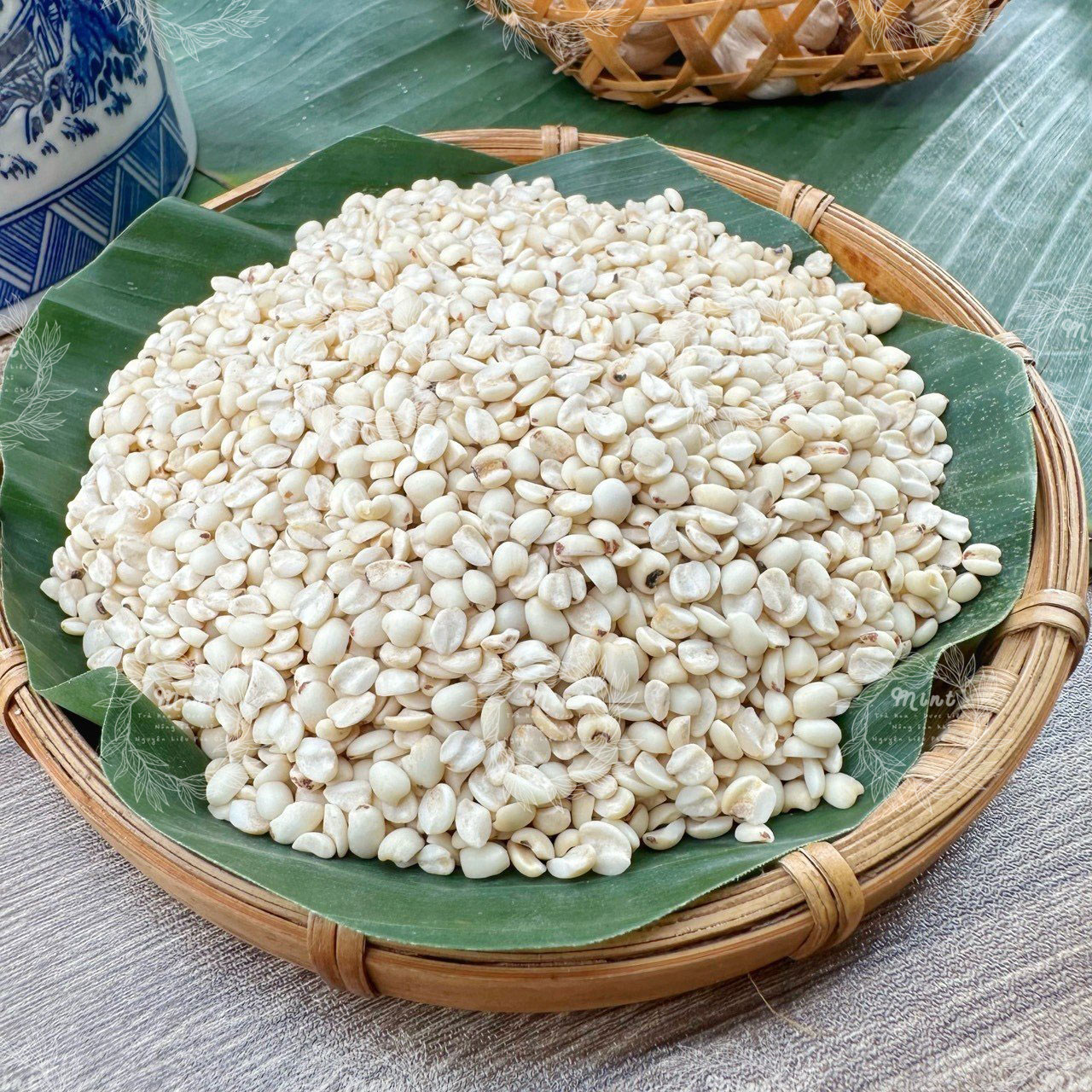 Hạt Ý Dĩ (Hạt Bo Bo/ Hạt Cườm) - Túi 1kg