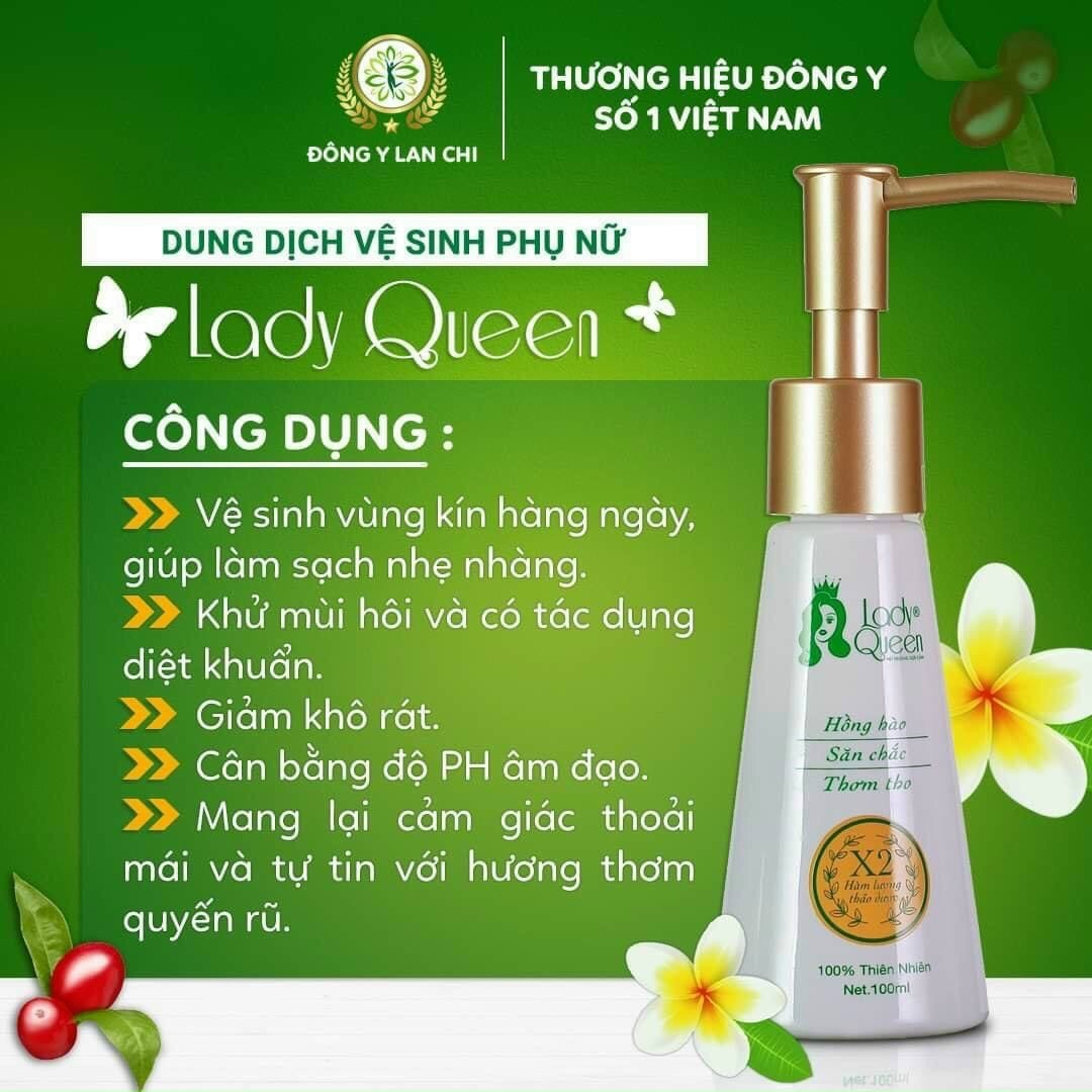 Dung dịch vệ sinh Lady Queen Lan chi