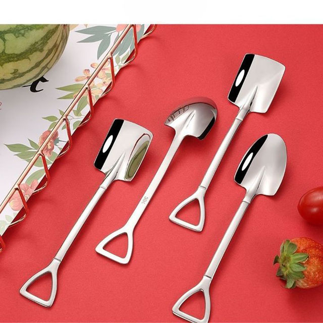 Hộp 6 Muỗng Inox Hình Cây Xẻng