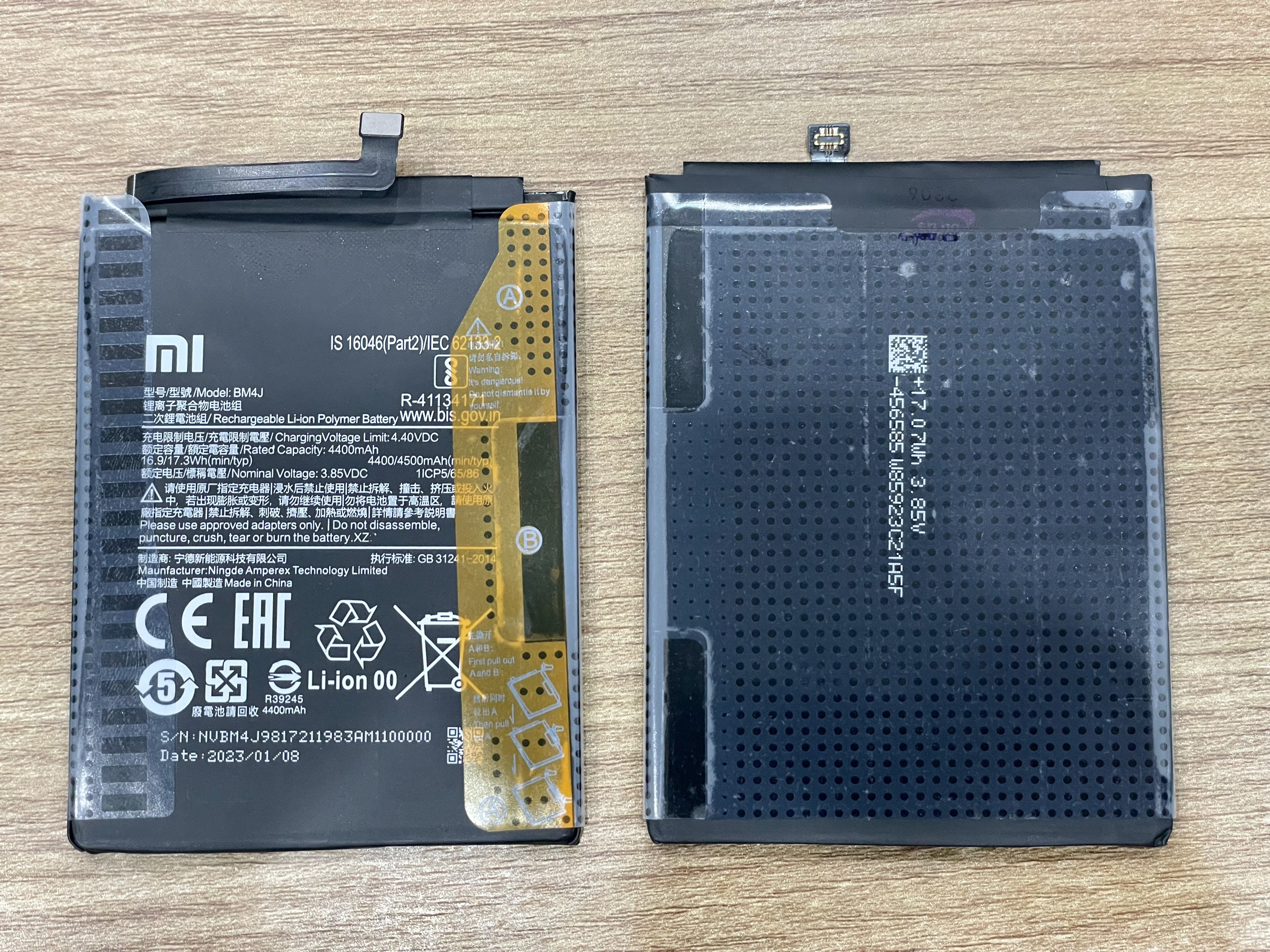 Pin xiaomi bm4j dùng cho redmi note 8 pro
