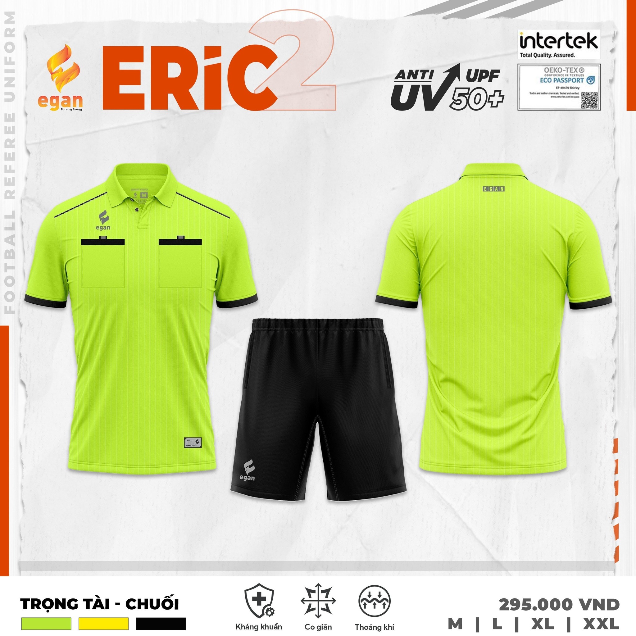 Quần áo trọng tài Egan Eric 2