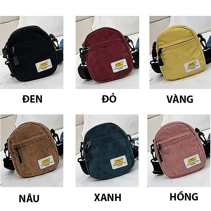 TÚI ĐEO CHÉO MINI NỮ VẢI NHUNG