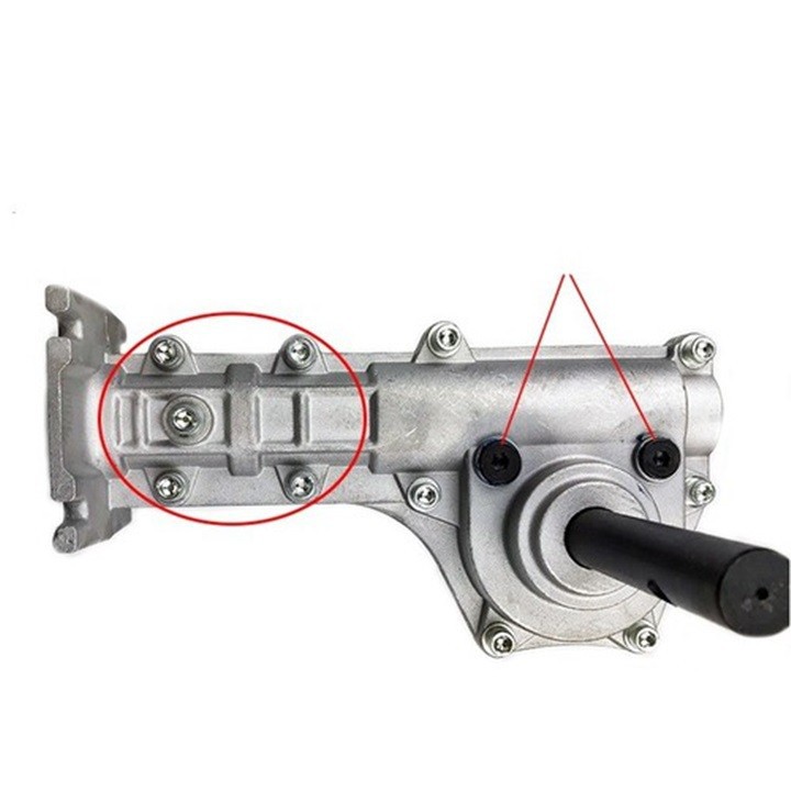 Đầu xới đất lắp cho máy cắt cỏ - Lồng thẳng