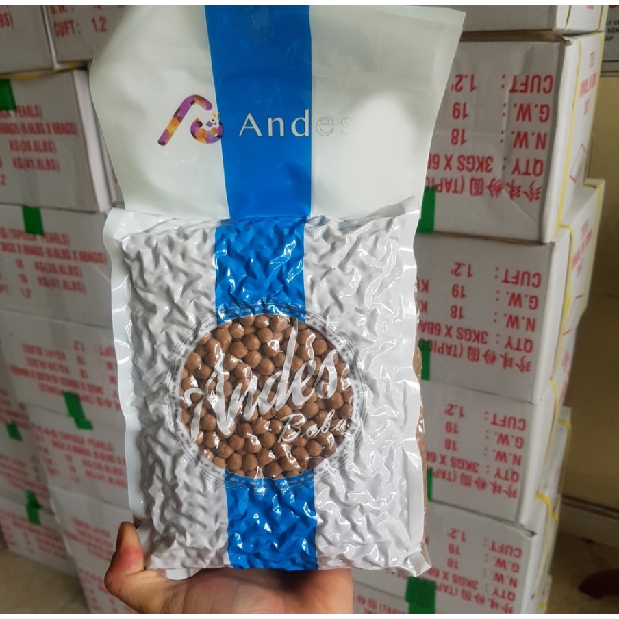 Trân châu đen Andes Đài Loan gói 3kg (mẫu mới)