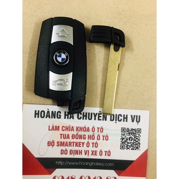 Vỏ Gập Chìa Khoá BMW Sẵn Phôi chìa