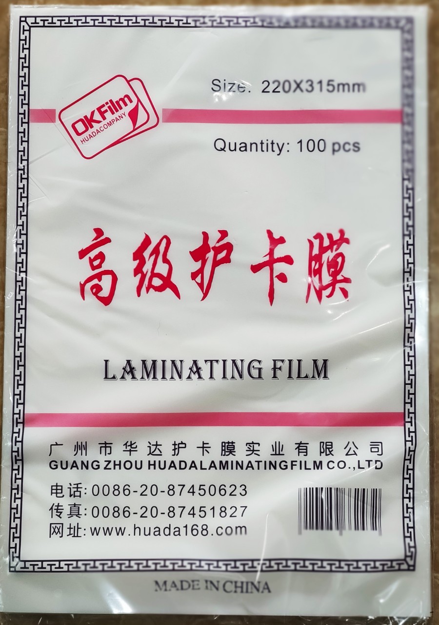 [HCM]nhựa ép Plastic khổ A4 100 tờ