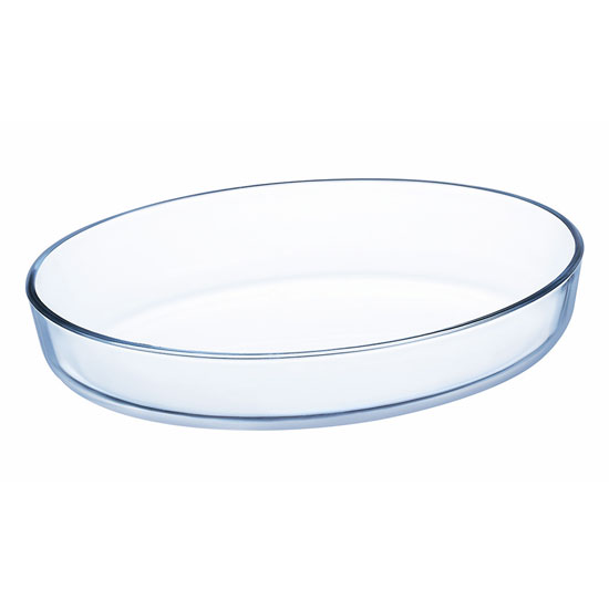 Khay nướng thủy tinh Luminarc oval 35*27- J1339