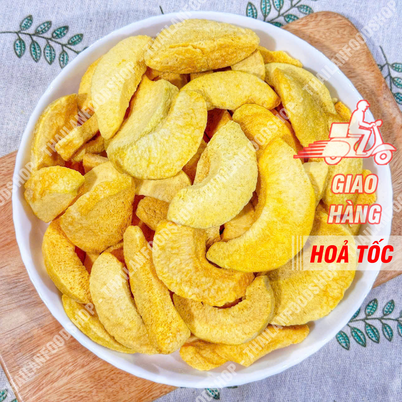 Đào Sấy Thăng Hoa ( Sấy Đông Khô ) - Túi 500Gram