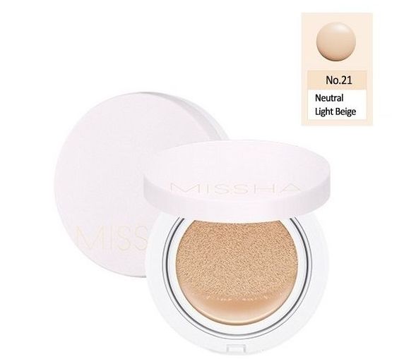 Phấn nước MISSHA Magic Cushion Cover Lasting SPF50+/PA+++ 15g (Hồng Nhạt)