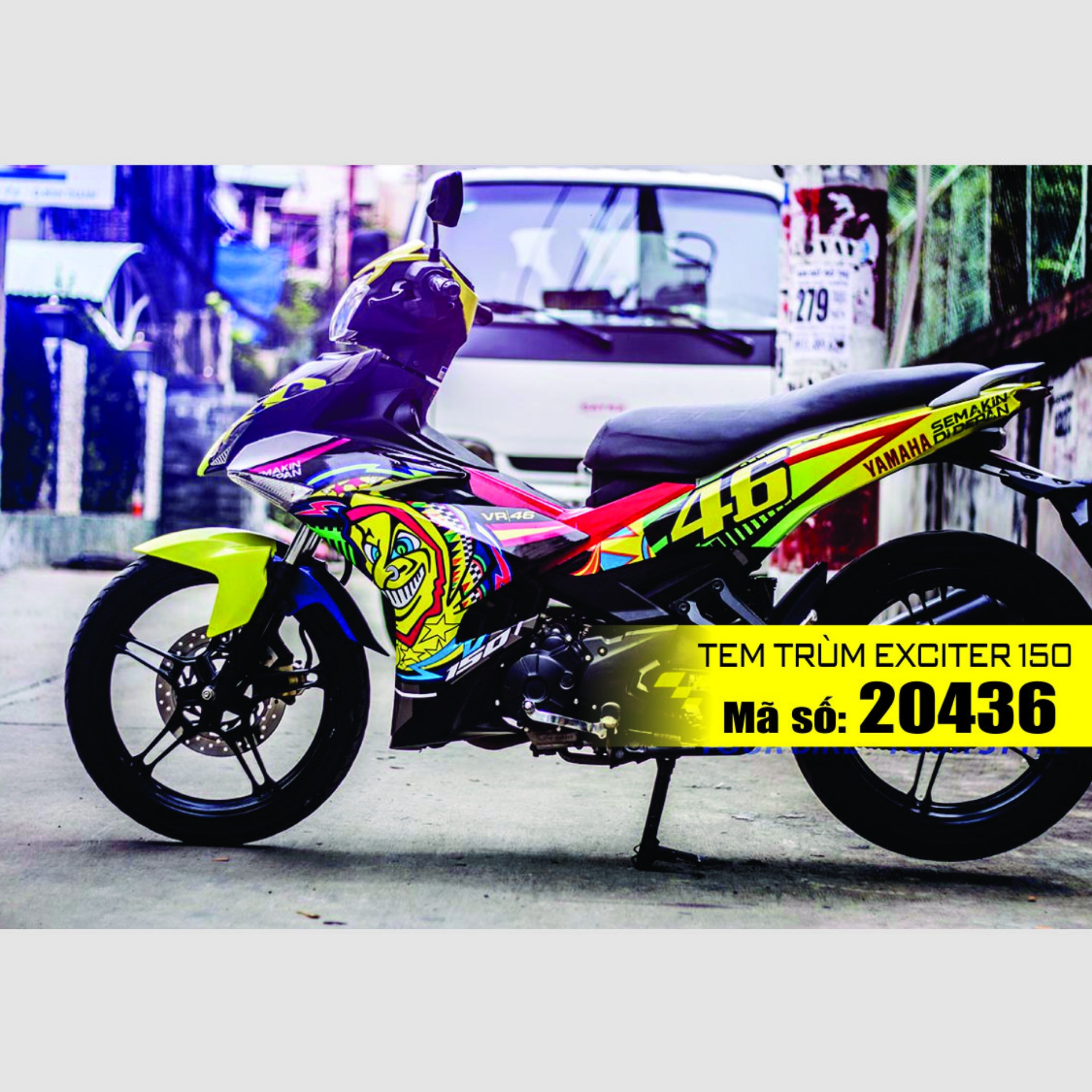 Tem trùm Exciter 150 - 20436
