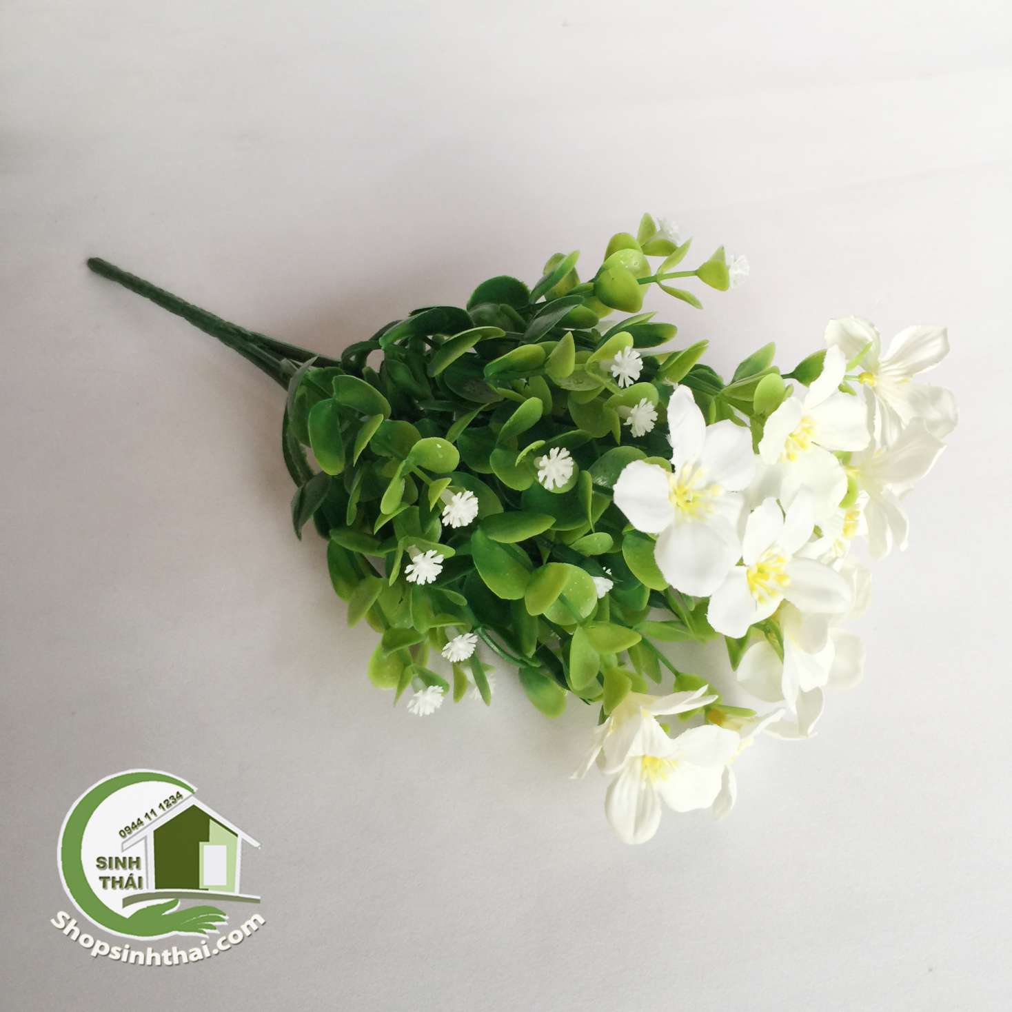 [HCM]Bụi cây hoa lài tây màu trắng cao 33cm [ Tổng kho ]