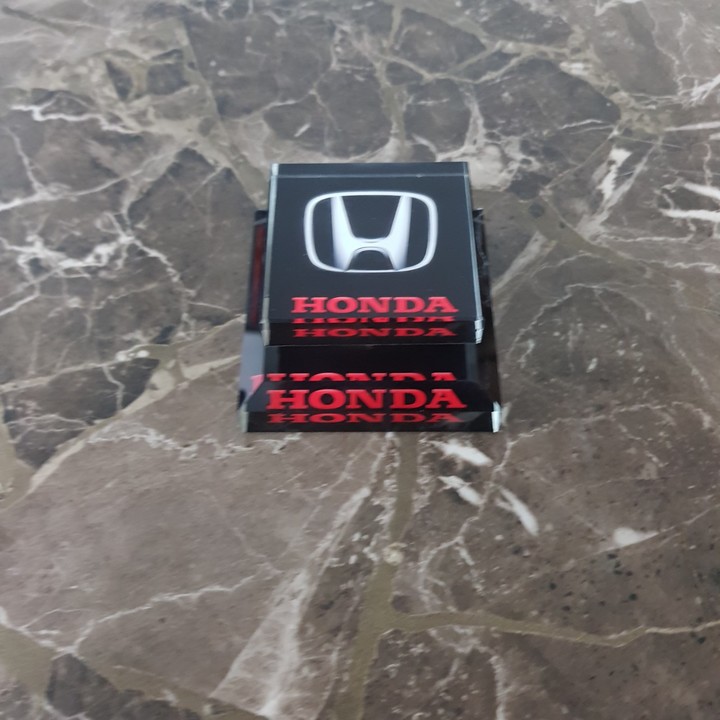Nước hoa pha lê cao cấp logo Honda