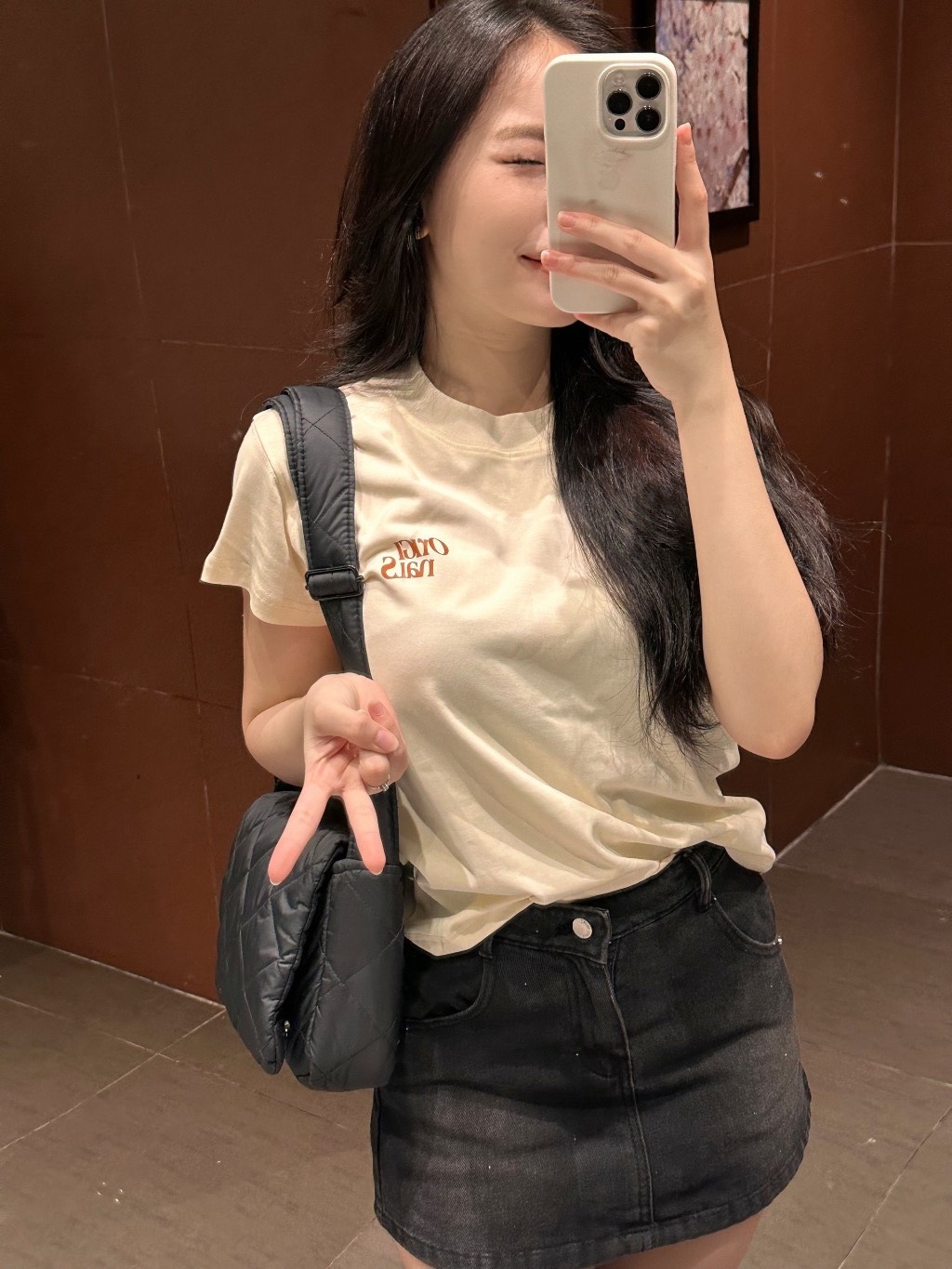 Chân Váy Denim Dáng Ngắn Basic 2 Màu Dễ Phối Đồ 2023 𝘽𝙮.𝘾𝙖𝙢𝙘𝙖𝙢