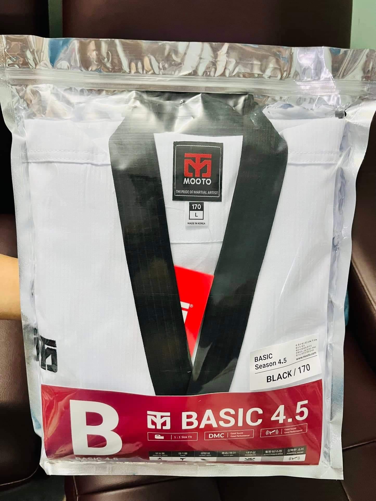 Võ phục Taekwondo Mooto Basic 4.0