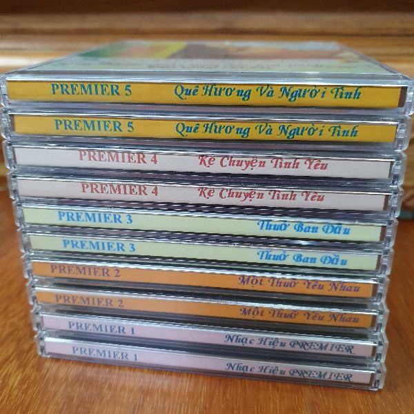 [MDCD] Nhạc 1975 - Bộ 10 Đĩa CD Băng Nhạc PREMIER