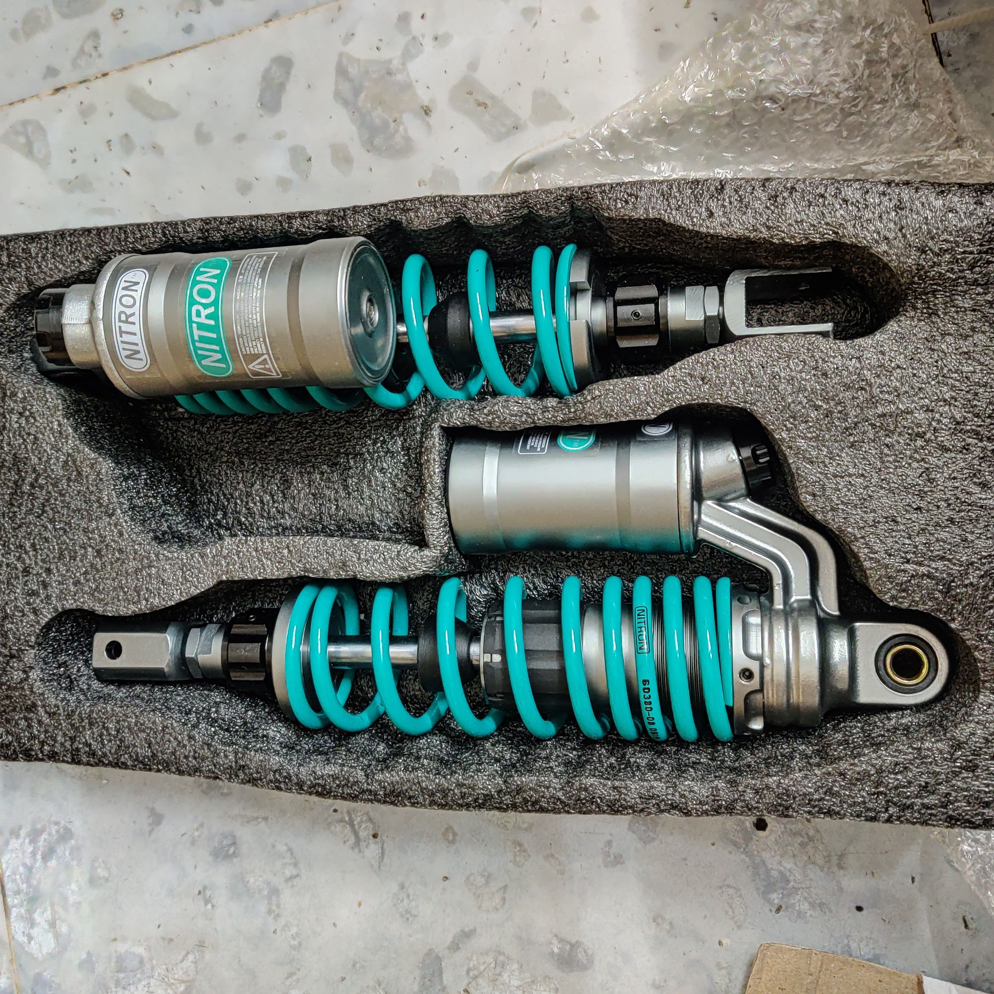 [HCM]Phuộc NITRON bình dầu NOUVO NVX AIRBLADE DYLAN