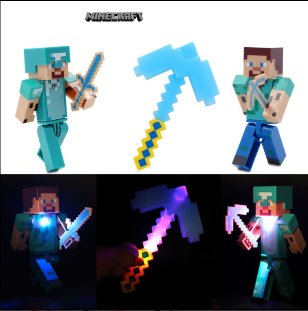 Bộ combo mô hình steve minecraft cực đẹp