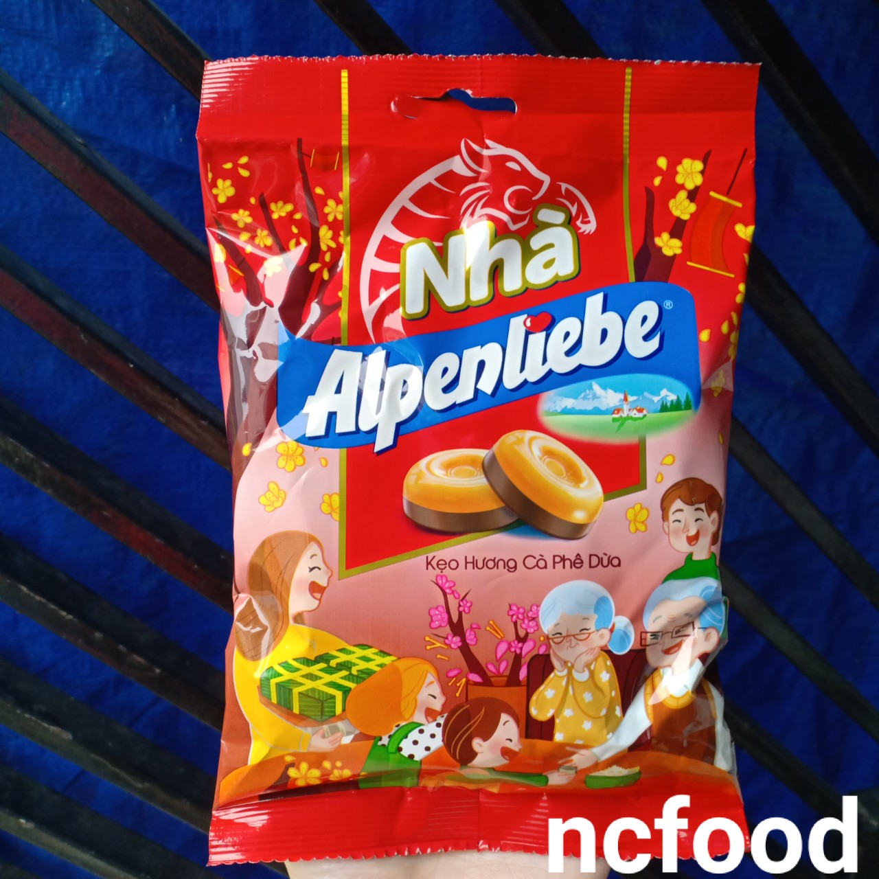 Kẹo Alpenliebe Vị Cà Phê Dừa 119gr (35 viên)