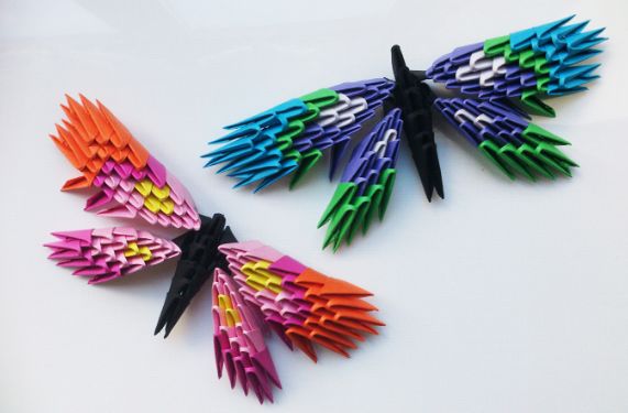 Miếng ghép origami gấp sẵn