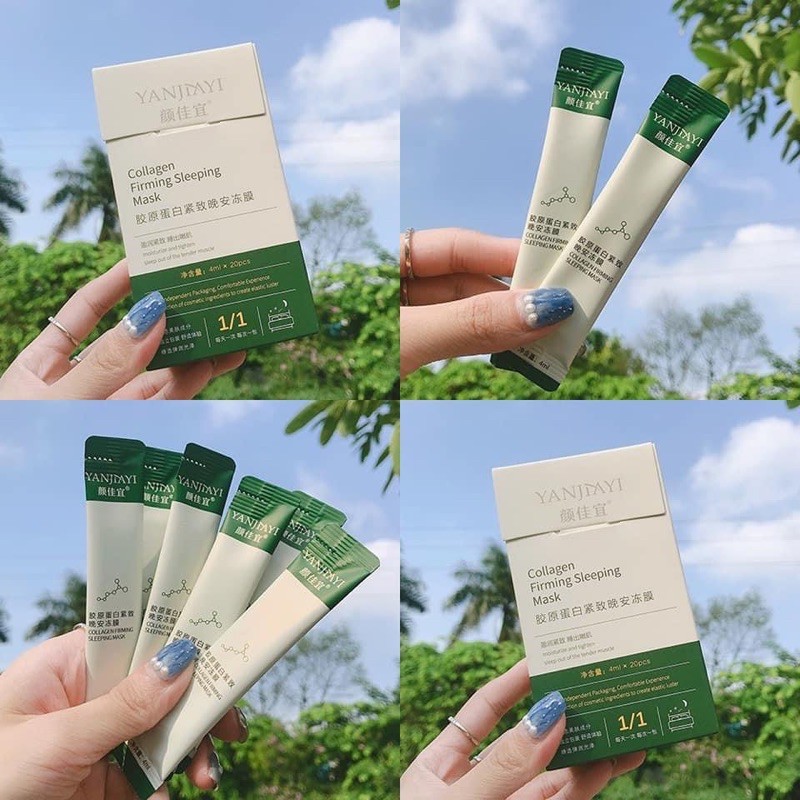 Mặt nạ ngủ Collagen dạng Thạch Bioaqua